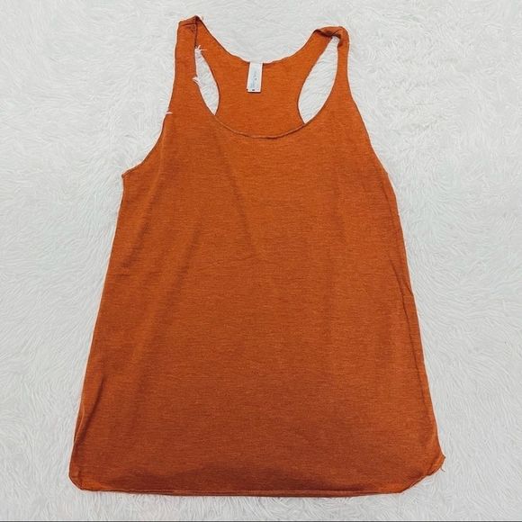 NWOT Over the Limit Orange Racerback Tank Top M - Picture 10 of 14